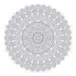 Spalvinimo drobė "Coloring mandala #2" Spalvinimo drobės | Colorbee.lt